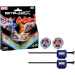 Beyblade X Marvel – colaborare Captain America vs Red Hulk – set de toupie – Hasbro