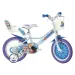 Bicicletă mărimea 14 cu model „Regina Zăpezii” - Dino Bikes