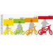 Bicicletă pentru copii Patrula Cățelușilor, roșu-albastru, mărimea 10 - Dino Bikes imaginea 2