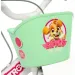 Bicicletă pentru copii Paw Patrol Skye 14” cu coș și scaun pentru păpuși, culoare roz-mentă – bicicletă Dino Bikes