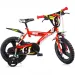 Bicicletă pentru copii Pro roșie, mărimea 14 - bicicletă Dino Bikes
