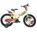 Bicicletă pentru copii Raptor verde, mărimea 14 - bicicletă Dino Bikes