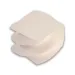 Bloc de notițe post-it alb răsucit 8,5x8,5x6cm