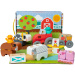Blockables: Jucărie de construit din lemn - Fermă - Melissa &amp; Doug