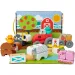 Blockables: Jucărie de construit din lemn - Fermă - Melissa & Doug imaginea 1