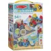 Blockables: Jucărie de construit din lemn - Vehicule - Melissa & Doug imaginea 1