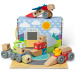 Blockables: Jucărie de construit din lemn - Vehicule - Melissa &amp; Doug