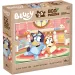 Bluey 2 în 1 puzzle Eco mini cu 24 de piese și carte de colorat 35x25cm - Lisciani