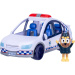 Bluey: Set de joacă cu mașină de poliție și figurină