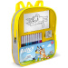 Bluey set creativ de ștampile în rucsac - Multiprint