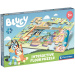 Bluey și prietenii - puzzle interactiv de podea, 24 de piese - Clementoni