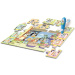 Bluey și prietenii - puzzle interactiv de podea, 24 de piese - Clementoni