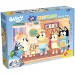 Bluey și prietenii săi 2 în 1 puzzle maxi de podea cu 24 de piese și carte de colorat 35x25cm - Lisciani