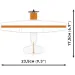 COBI: Avion de construcție Cessna 172 Skyhawk portocaliu-alb (26623)