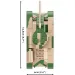 COBI: Panzer I, Renault R35 și Valentine IX – Set de construcție 3 în 1 (2740)