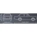 COBI: Set de construcție Opel Rekord C 1900 L (24598)