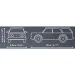 COBI: Set de construcție Polski Fiat 125p Kombi (24603)