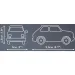 COBI: Set de construcție Polski Fiat 126p Maluch (24530)