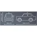 COBI: Set de construcție Trabant 601 Polizei (24541)