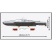 COBI: Set de construcție U-Boot VIIB U-47 din Al Doilea Război Mondial (4858)