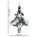 COBI: Set de construcție avion SAAB JAS 39 Gripen E (5820)