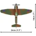 COBI: Set de construit avion Spitfire Mk I N3200, Imperial War Museum Duxford (5868)