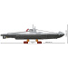 COBI: Submarinul U-52 din al II‑lea Război Mondial (Tip VIIB) — set de construit navă (4852)