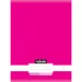 Caiet capsat simplu neon roz 80-32 A/4