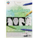 Caiet de colorat catifelat cu animale, 4 pagini
