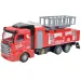 Camion de pompieri: Set de 3 camioane de pompieri cu funcție de retragere.