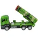 Camion militar: Camion militar de recul cu rachetă în două variante de 14cm.