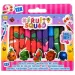 Canenco: FruitySquad set de 12 creioane cerate parfumate
