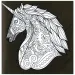 Cărți de colorat strălucitoare - Unicorni