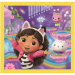 Casa de păpuși Gabi - puzzle Super Color 3x48 piese - Clementoni