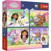 Casa de păpuși Gabi, 4x88 piese, premium plus, puzzle pentru copii cu poster - Trefl