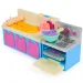 Casa de păpuși a Gabi: Set de mobilier de bucătărie pentru pisicuța Tündéri Süti - Spin Master imaginea 3