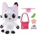 Casa de păpuși a lui Gabi Cinema: Figurina interactivă de pluș Pandy Paws 30cm - Spin Master