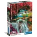 Cascadă thailandeză colorată puzzle de 1000 de piese cu poster HQC - Clementoni