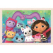 Căsuța de păpuși Gabi 4-în-1 Supercolor puzzle - Clementoni