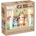 Cățeii Bluey pe scări 2 în 1 puzzle eco mini cu 48 de piese și carte de colorat 35x25cm - Lisciani