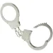 Cătușe de jucărie din metal pentru poliție