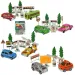 City Cars: Set de vehicule urbane cu accesorii în diverse variante 1buc.