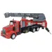 City Truck: Camion de pompieri cu roți pivotante, echipat cu semne de identificare, 19cm