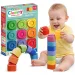 Clemmy: Set de 9 blocuri moi în culorile curcubeului - Clementoni imaginea 2