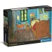 Colecția Muzeului: Van Gogh - Camera lui Van Gogh din Arles - puzzle de 1000 de piese cu poster - Clementoni