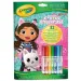 Crayola: Culoare și activitate - Casa de păpuși Gabi cu 7 carioci