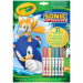 Crayola: Sonic, ariciul — caiet de colorat și de activități