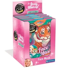 Crazy Chic: Beauty - mască facială cu animale, în mai multe variante, 1 buc. - Clementoni imaginea 1