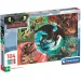Cum să-ți dresezi dragonul puzzle Supercolor de 104 piese - Clementoni