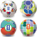 Cupa Mondială FIFA 2026 - minge mini din cauciuc, 14 cm, 1 buc. - Mondo Toys